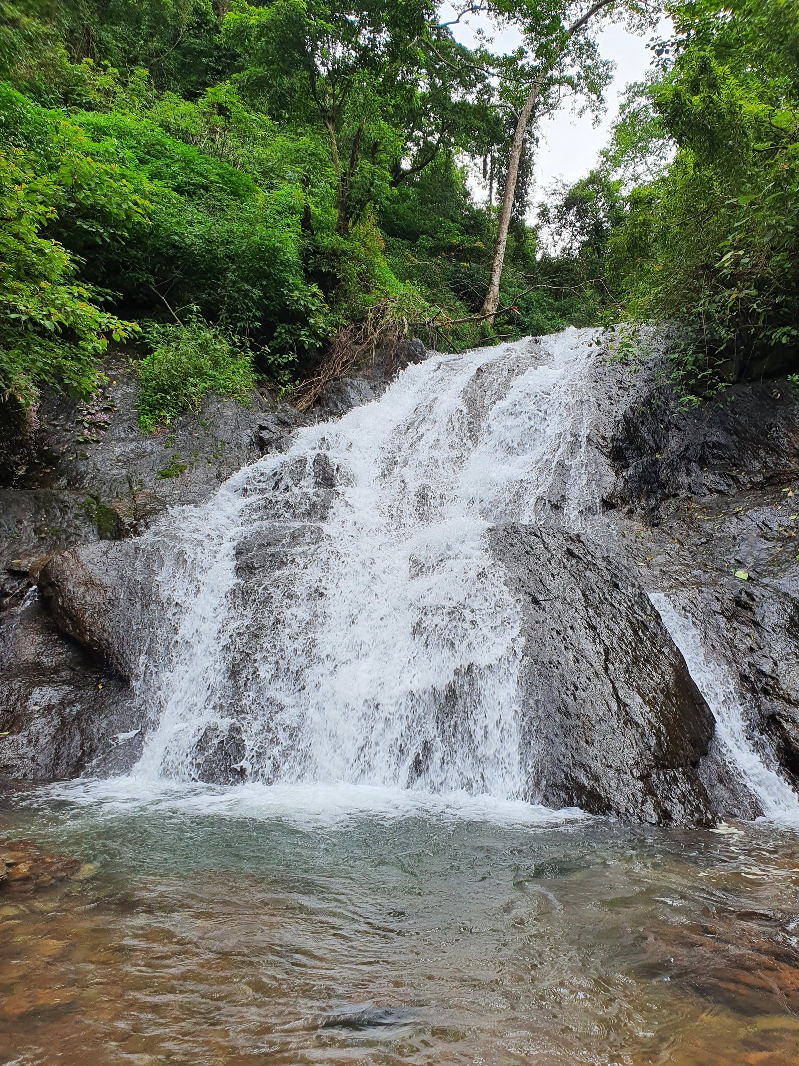 Beautiful Monsoon Waterfall
